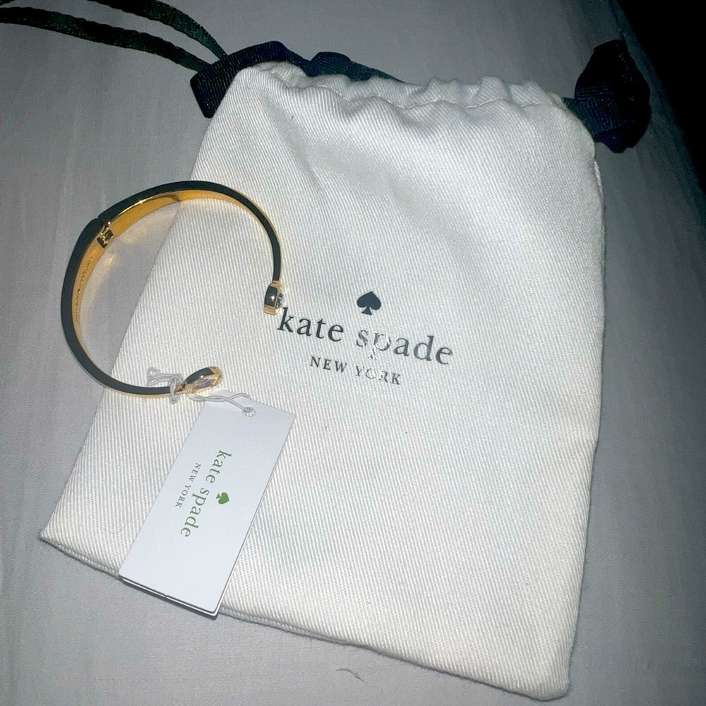 Gold, Kate Spade bracelet!